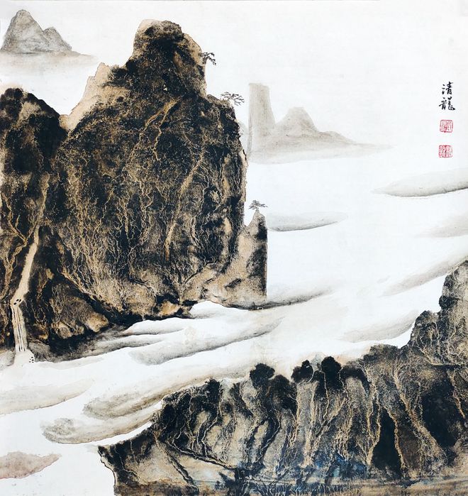 季清龙:当代纹理山水创始人