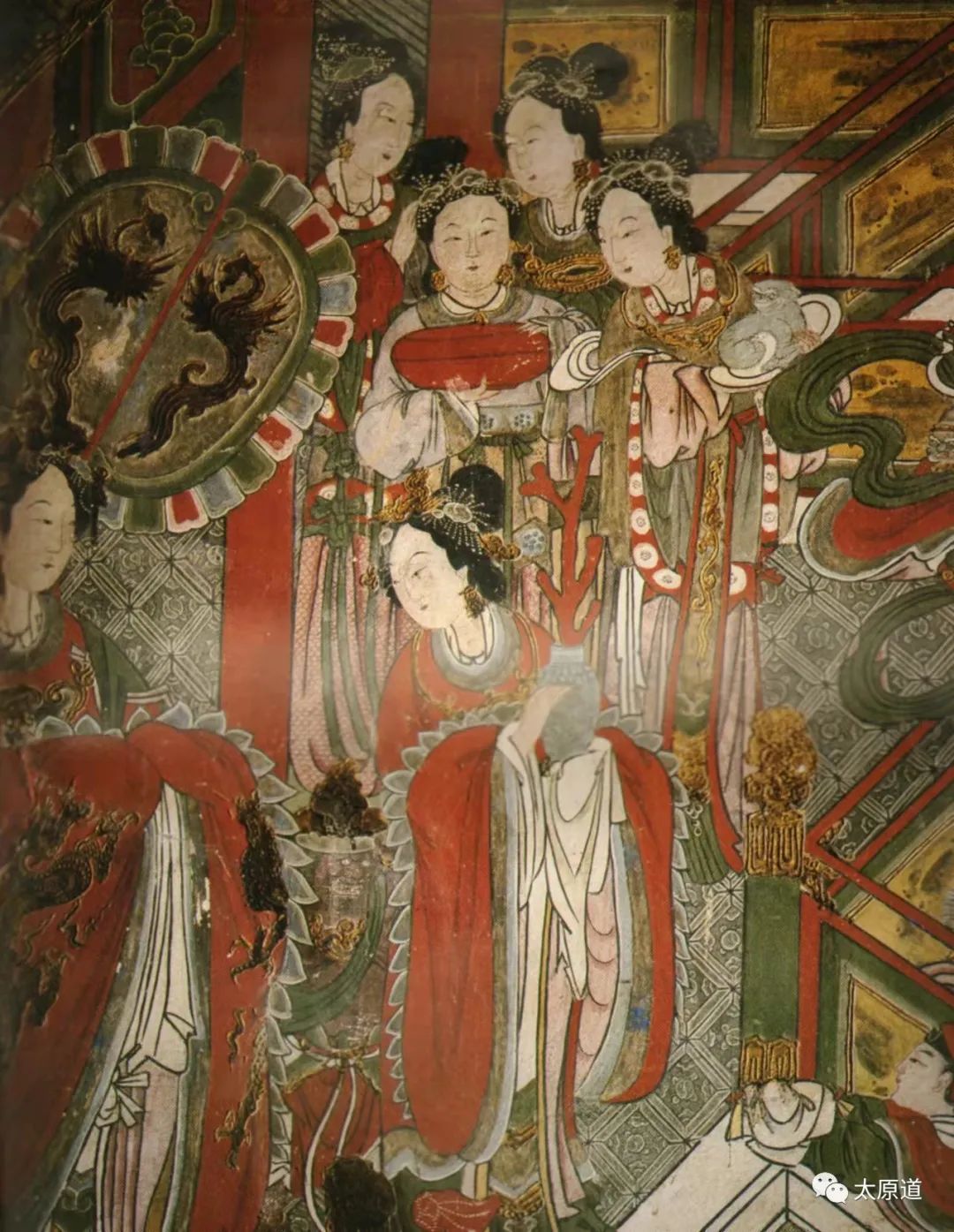 「壁上丹青」汾阳圣母庙壁画