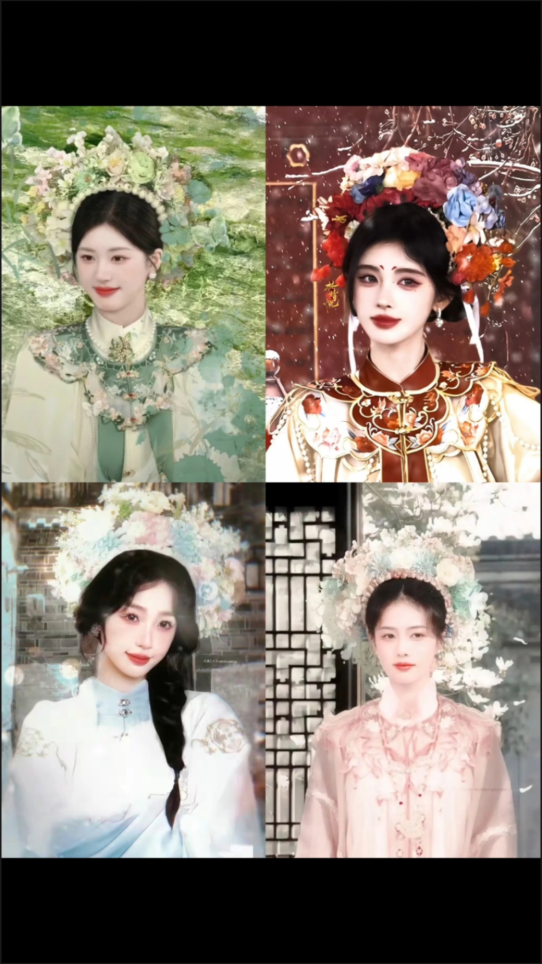 四大流量小花,爆 !