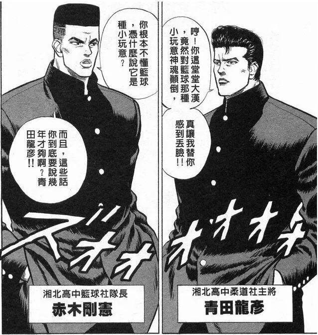 青田龙彦:武能镇樱木,文能逗群雄,相对于赤木是更称职的队长