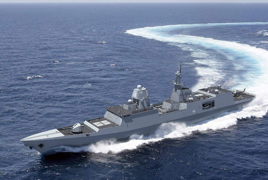 外媒称:首艘054b护卫舰下水,感慨中国造舰速度,开始"下饺子"