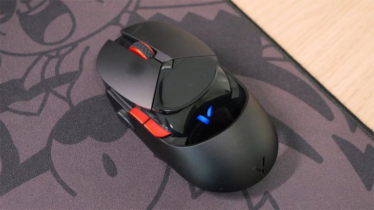 雷柏vt960s鼠标发现开核增值!开启可达200小时长续航