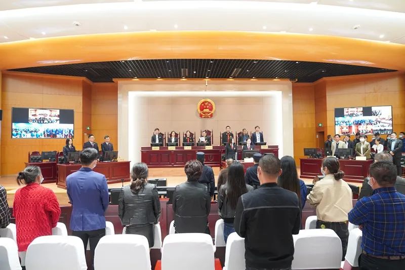 霍山法院公开宣判彭保友等人涉黑案