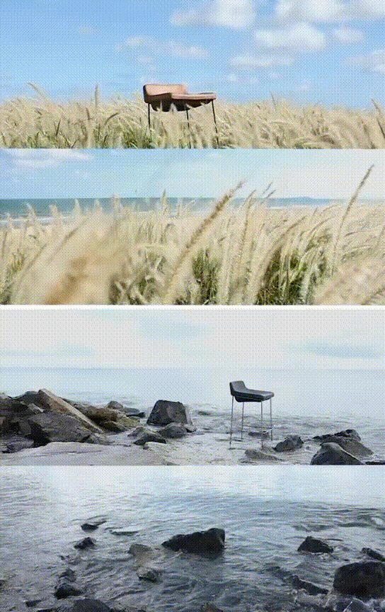 all that ocean of blue /-soon as the wind / pass away.
