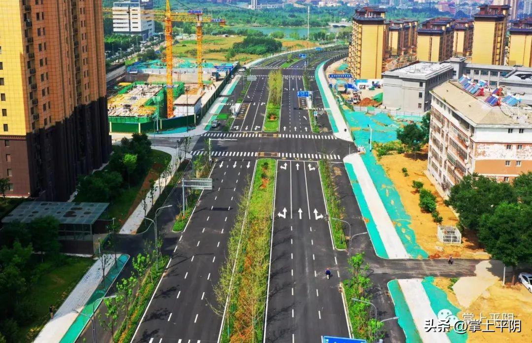 我县再添东西大动脉,锦凤街正式通车!