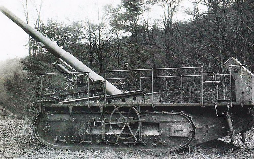 世界上最早的自行火炮,法制gpf194毫米自行加农炮