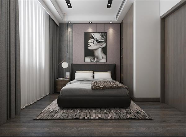 119㎡房子装修风格现代简约高雅低调有气质