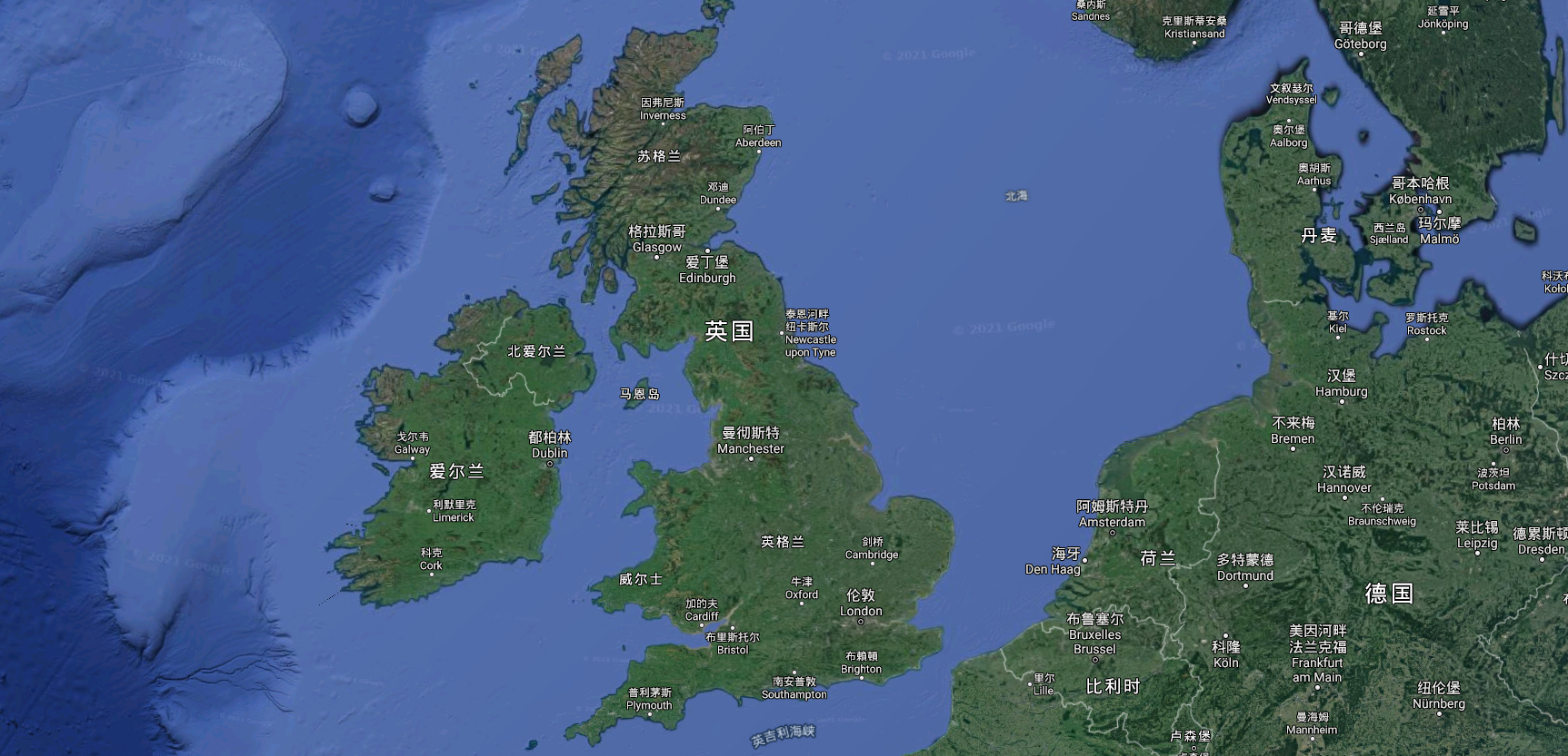 大不列颠岛地图位置图片