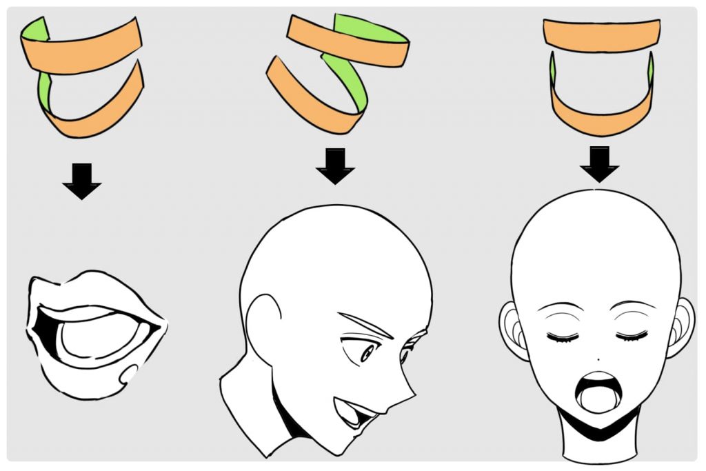 教你动漫人物牙齿的画法教学!