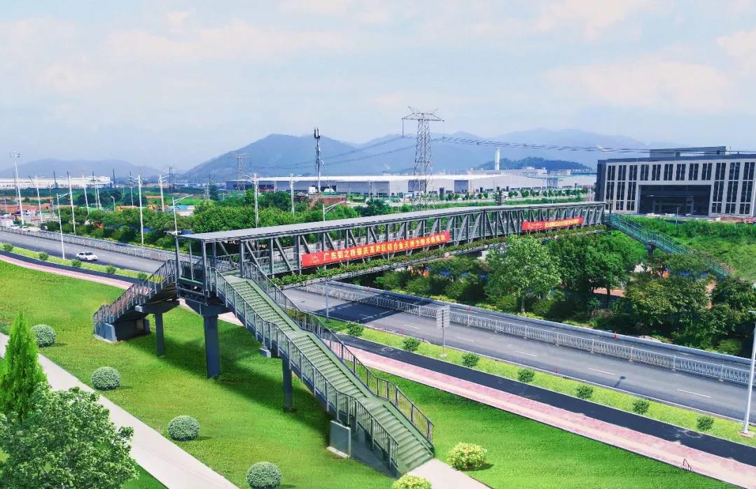 铝之桥承建肇庆高新区第二座铝合金人行天桥将在大旺未来城落地