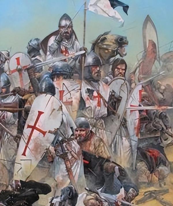 在十字军东征中,德国的骑士团有何作为?