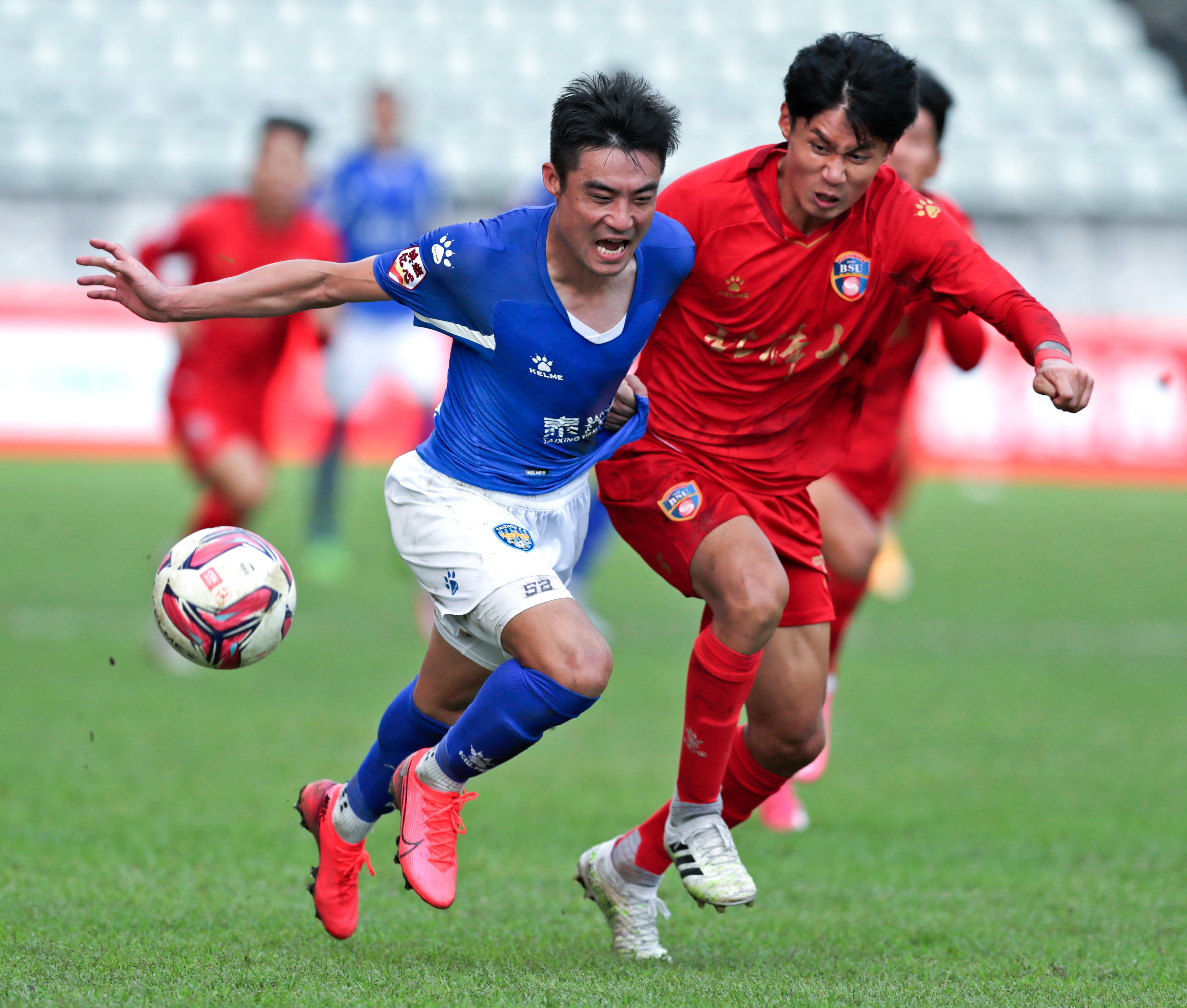 足球——中甲:泰州远大胜北京北体大(2)