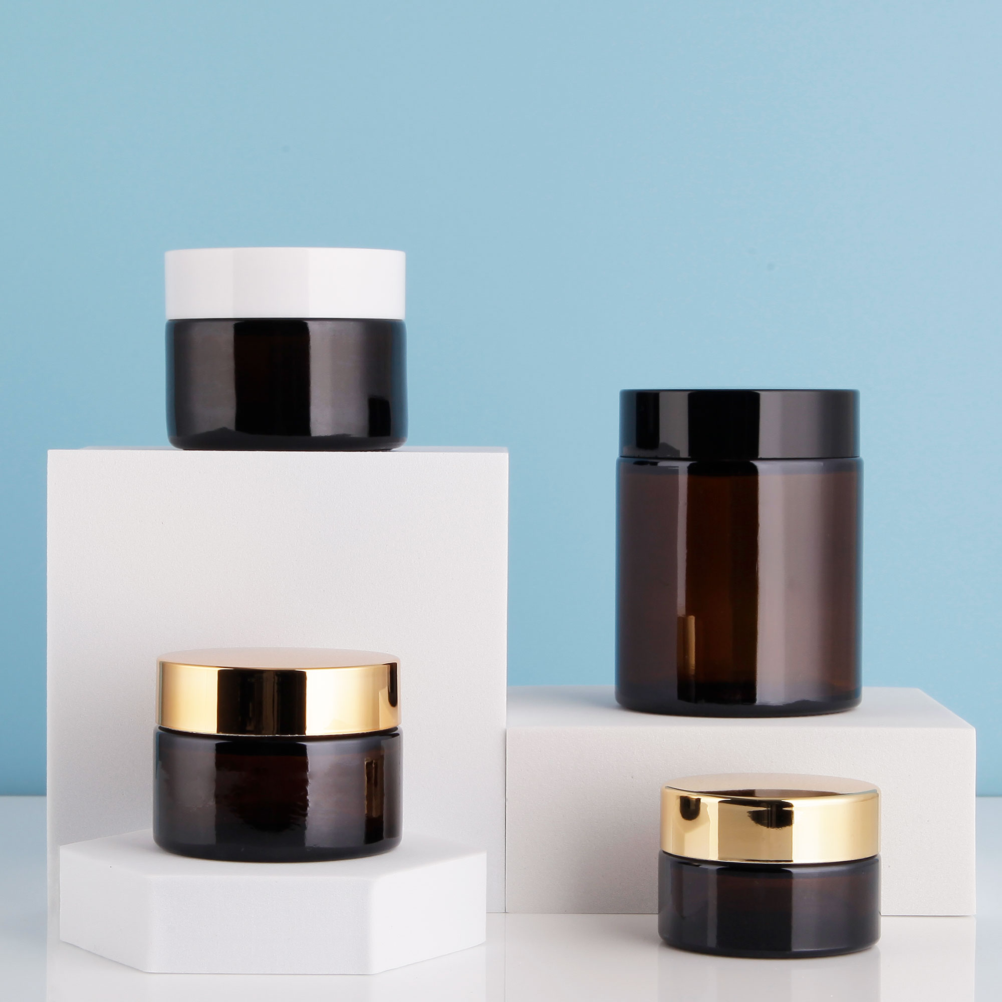 常见的化妆品膏霜瓶包装都有哪些风格?