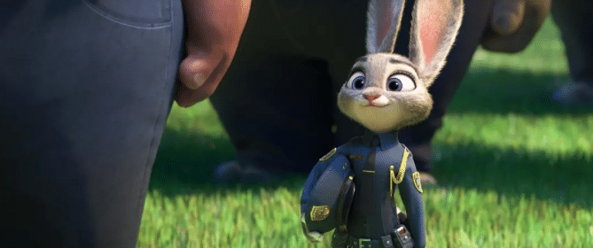 《疯狂动物城》兔子朱迪为什么能够成为警察?
