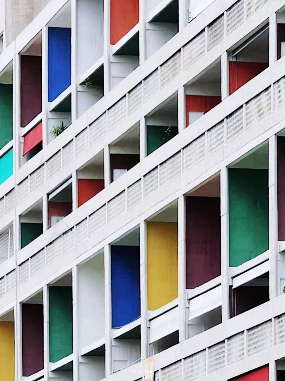 建筑|探访马赛公寓 马赛公寓并不能给人们带来视觉上的冲击.