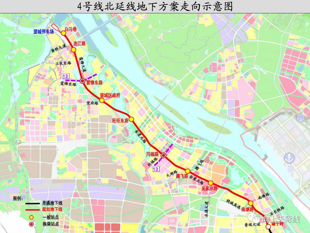 长沙地铁4号线延长线图片