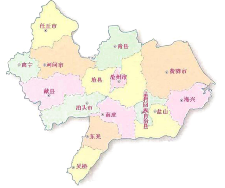 黄骅市地图高清版大图图片