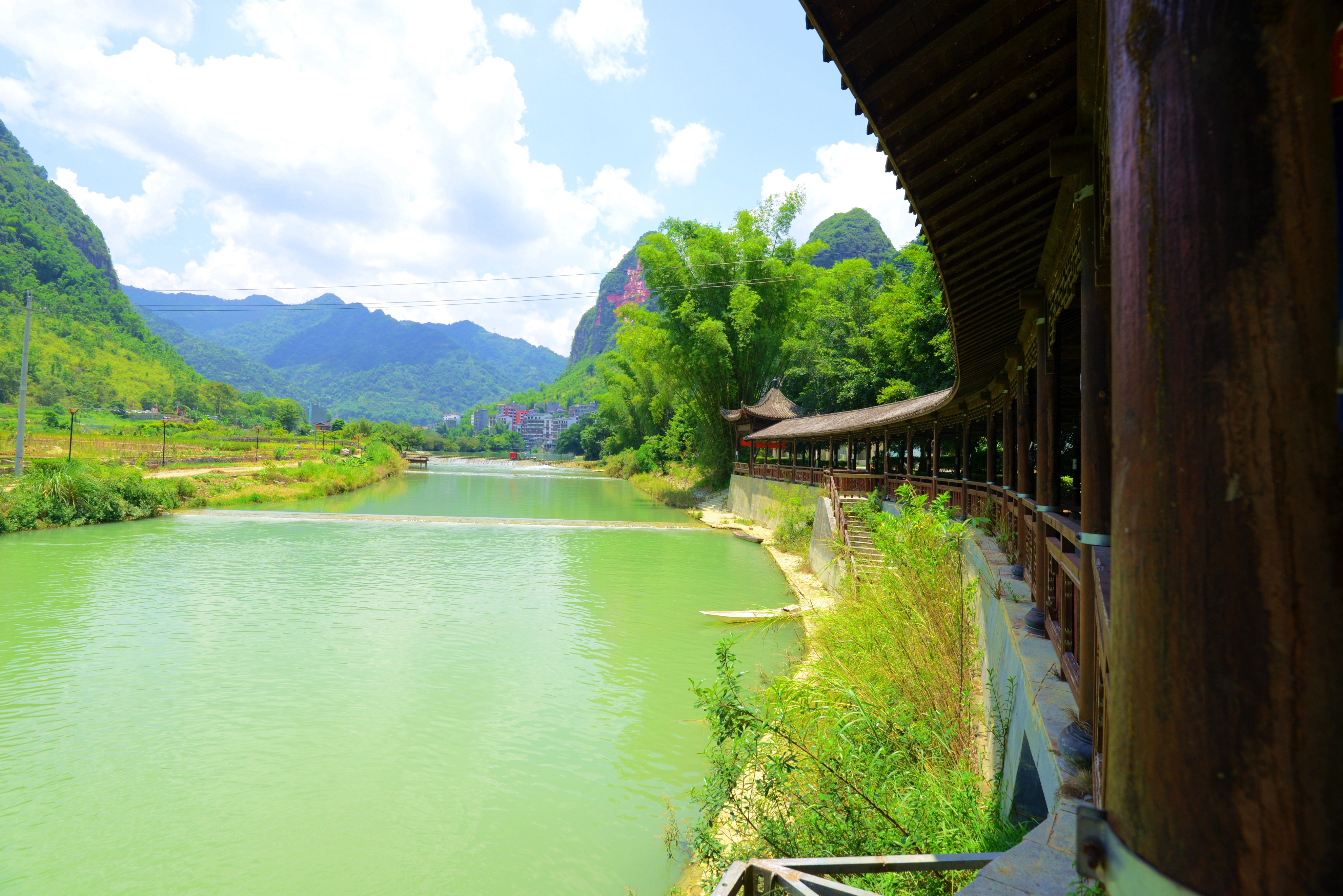 广西巴马长寿村风景图片