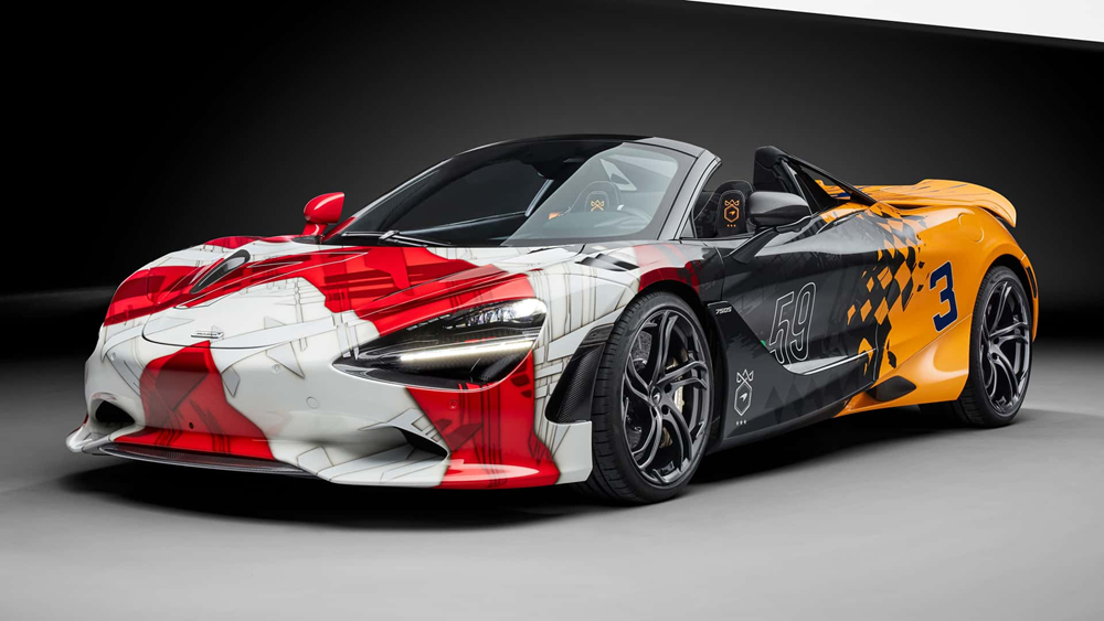 限量6台全部售罄 迈凯伦750s纪念版车型官图发布