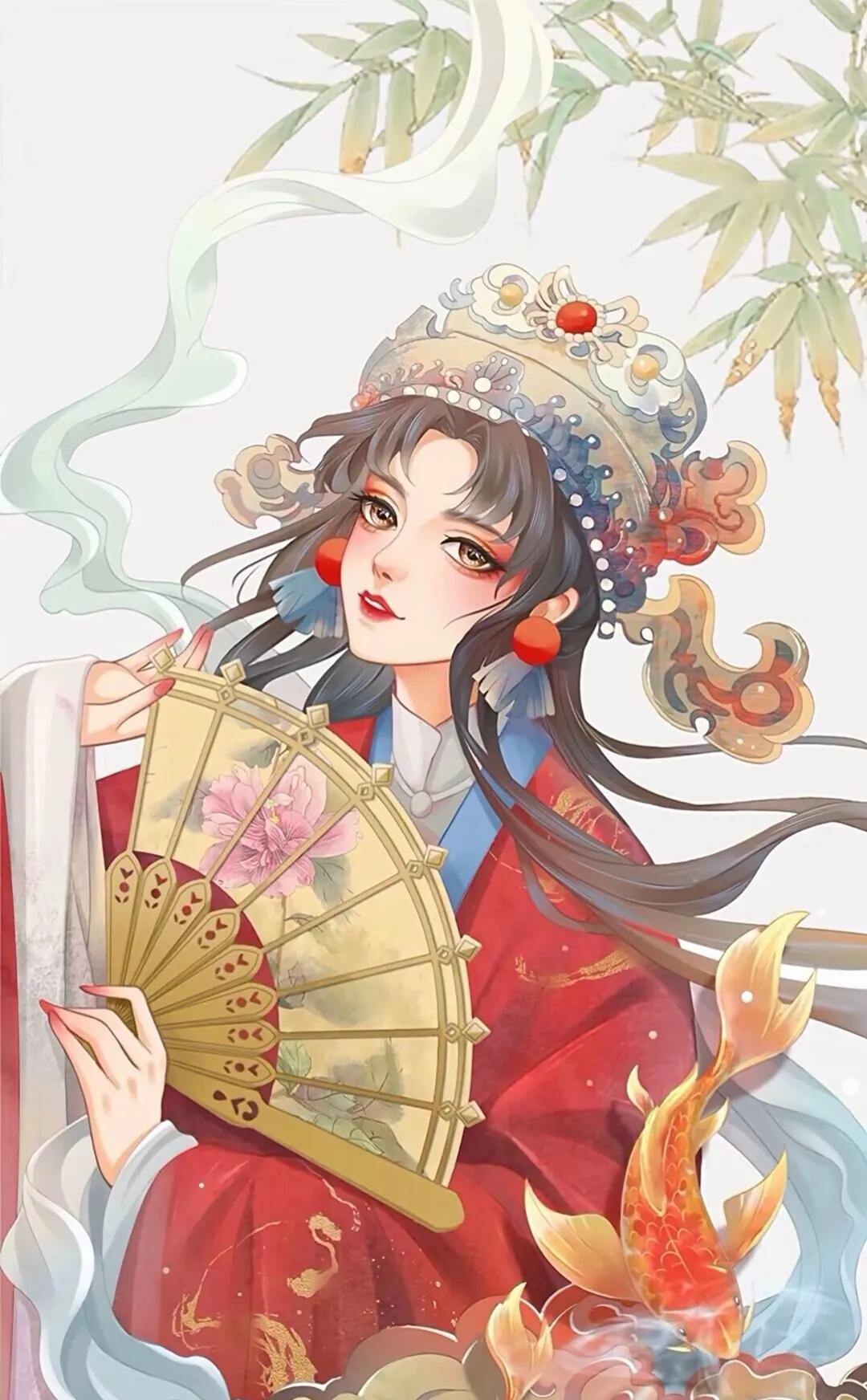 戏曲风壁纸,戏无情不动人,戏无理不服人,戏无绝不惊人