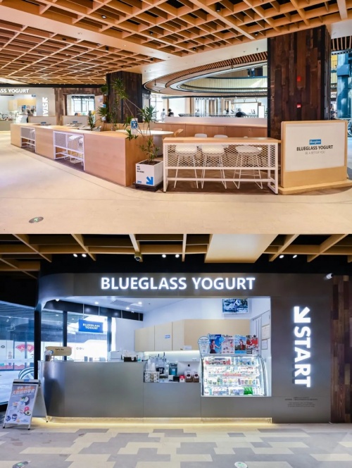 blueglass上海前滩太古里新店开业