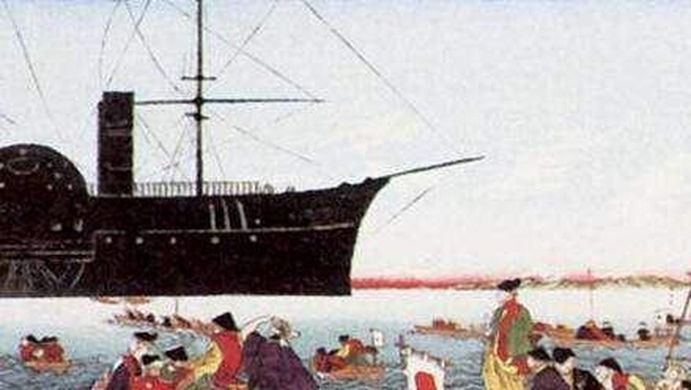 今天是日本"黑船事件"170周年,回首当年,镁帝是下了一盘独吞日本的大