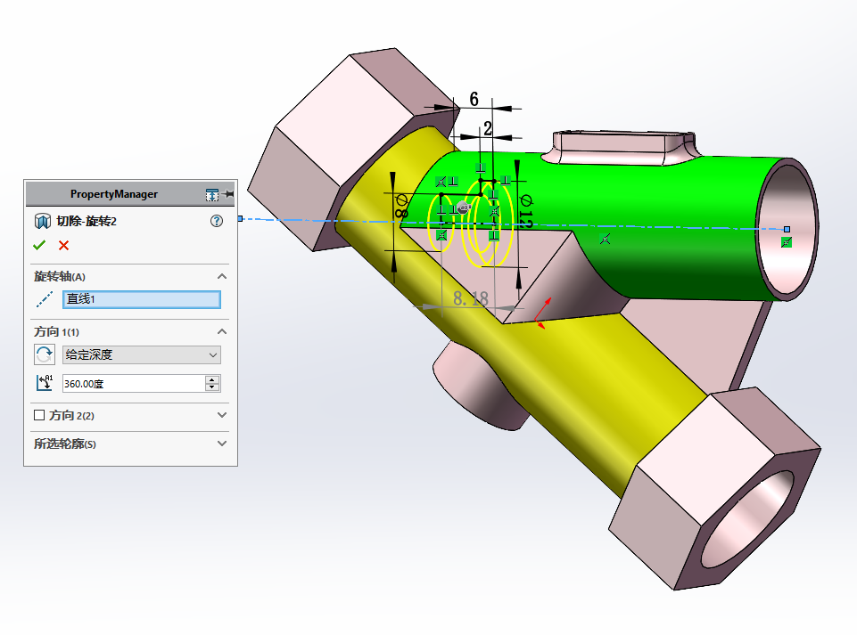 每日一练|solidworks建模练习-catics大赛3d14_h04