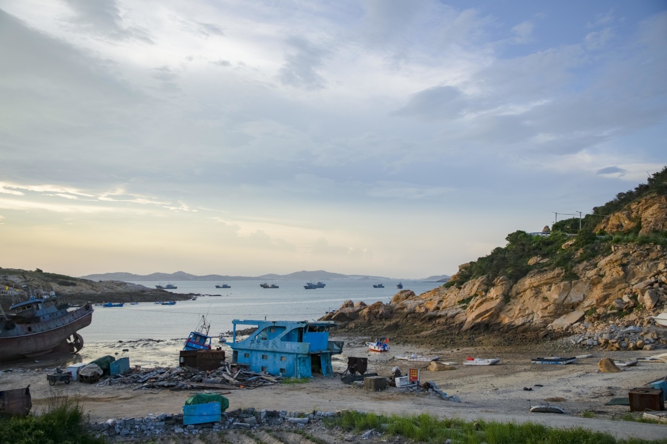 惠安小岞風車島,不收門票也沒有商業氣息,像極了童話中的小鎮