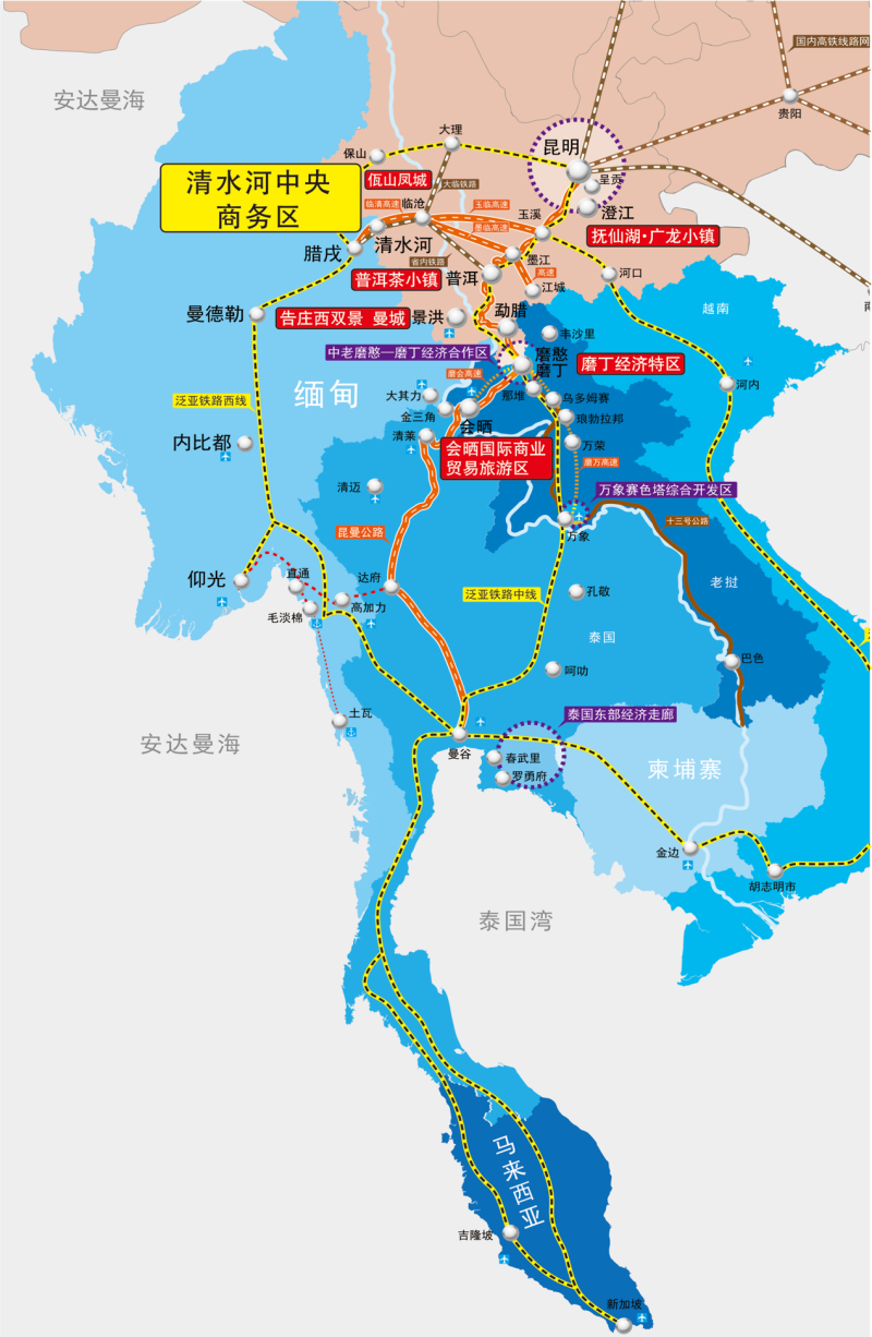 防城港泛亚高铁线路图图片