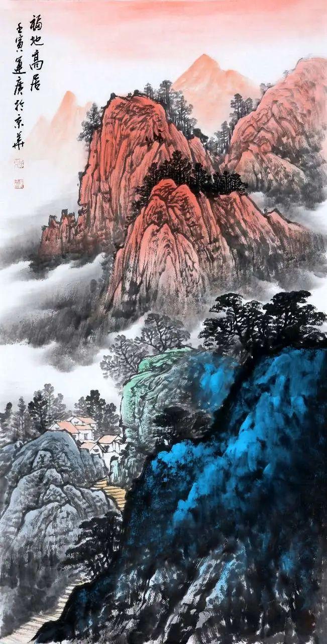 记著名画家吴运广——传李家山水 展当代华章