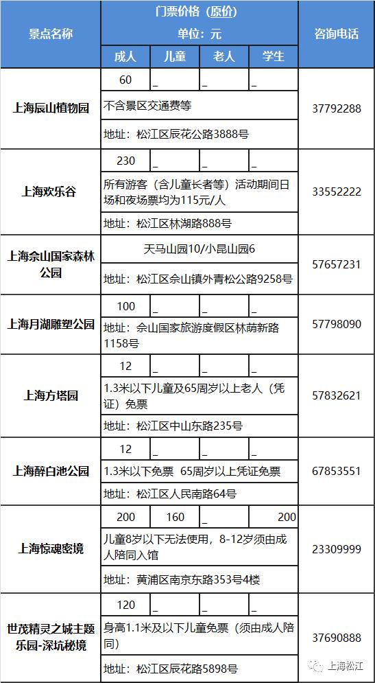 上海景点5月半价图片