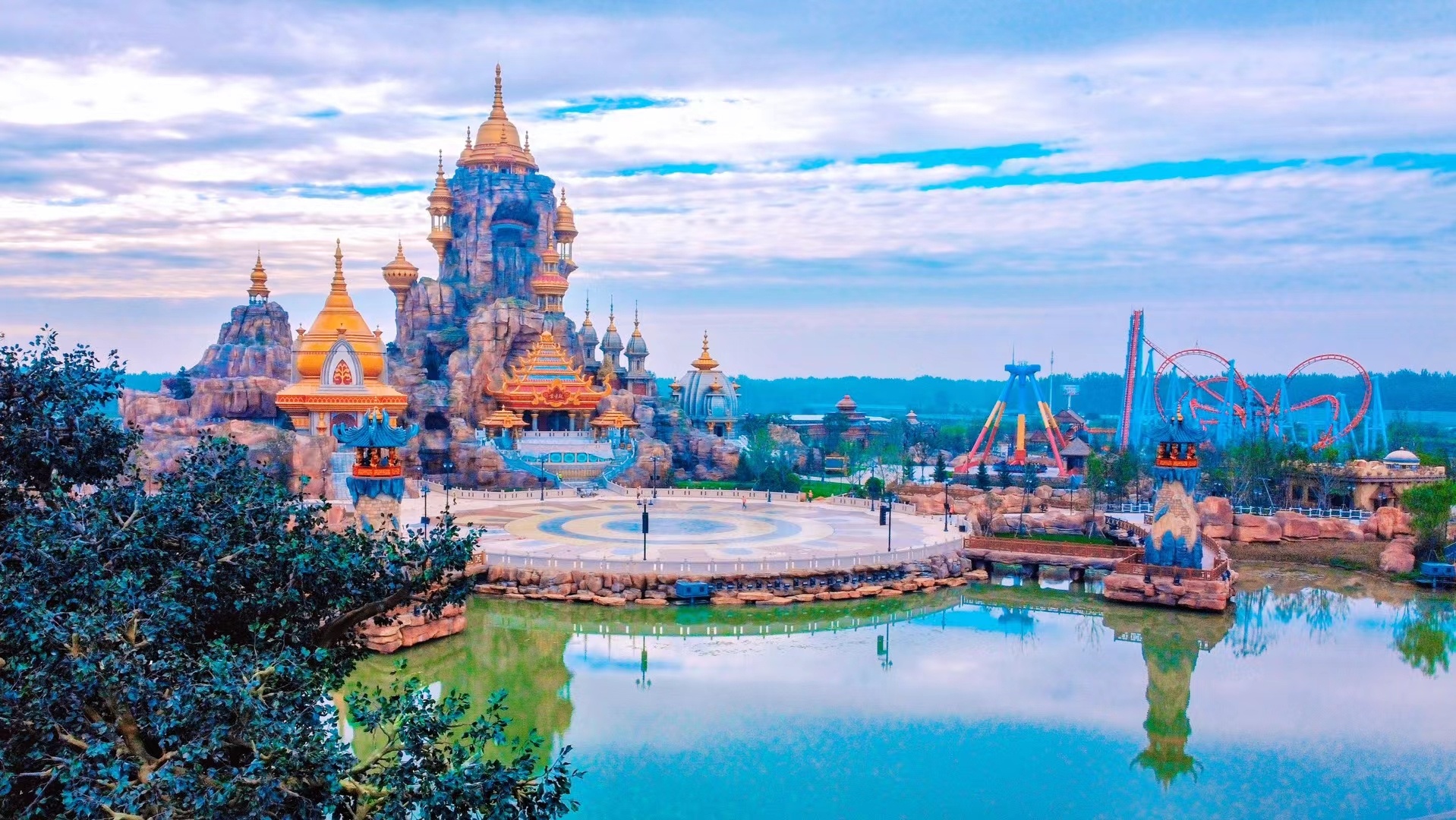 中冶集团承建的淮安西游记主题乐园盛大开园