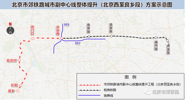 副中心地铁规划图片