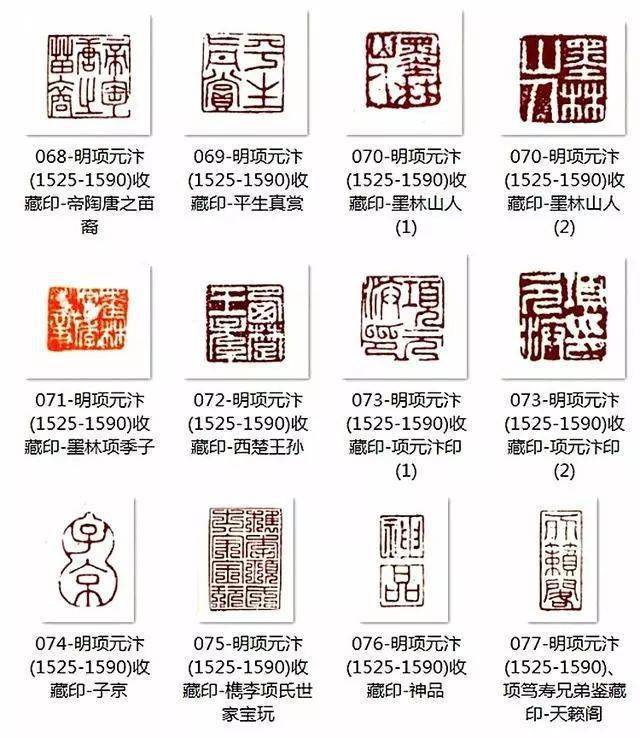 唐贞观到清乾隆:一文看懂千年书画收藏领域的千枚名人鉴藏印章