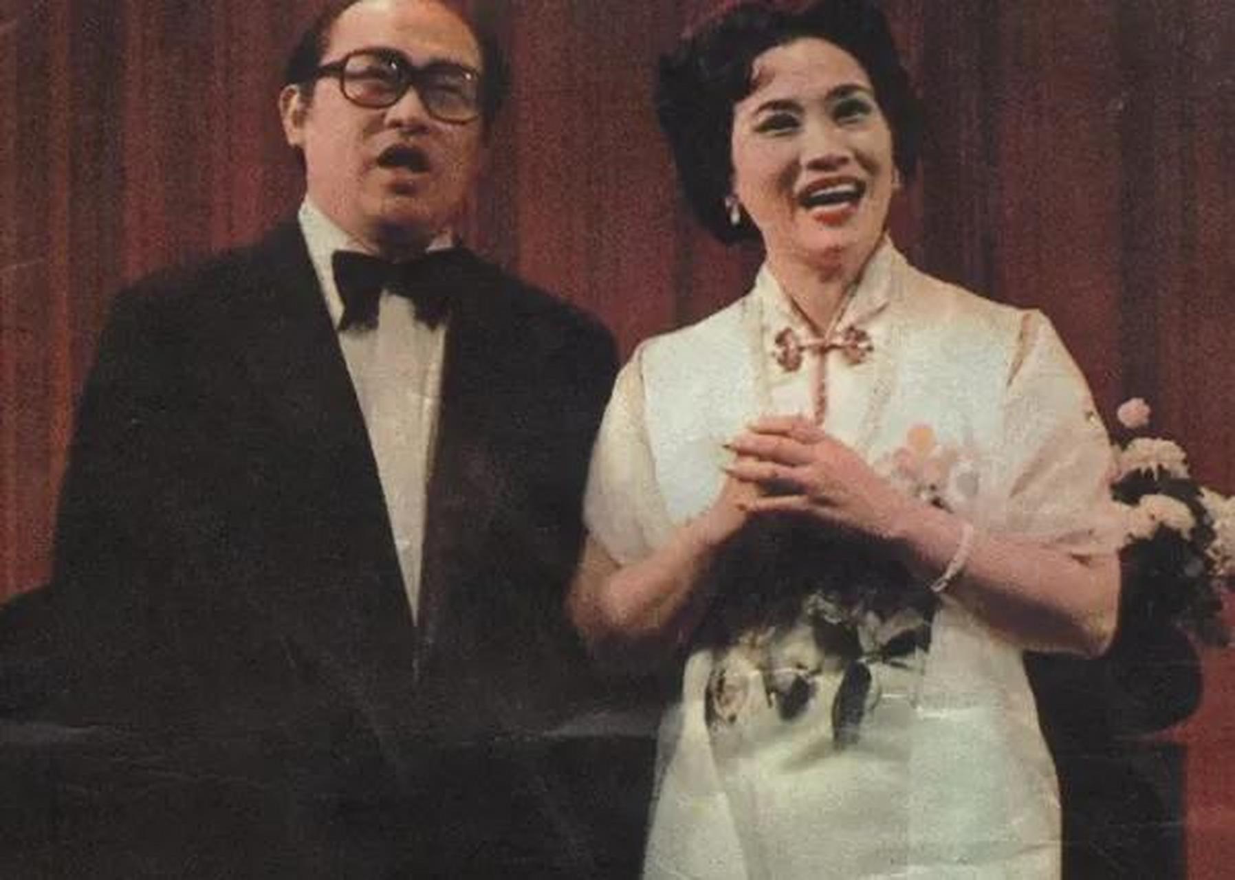 歌唱家朱逢博的丈夫图片