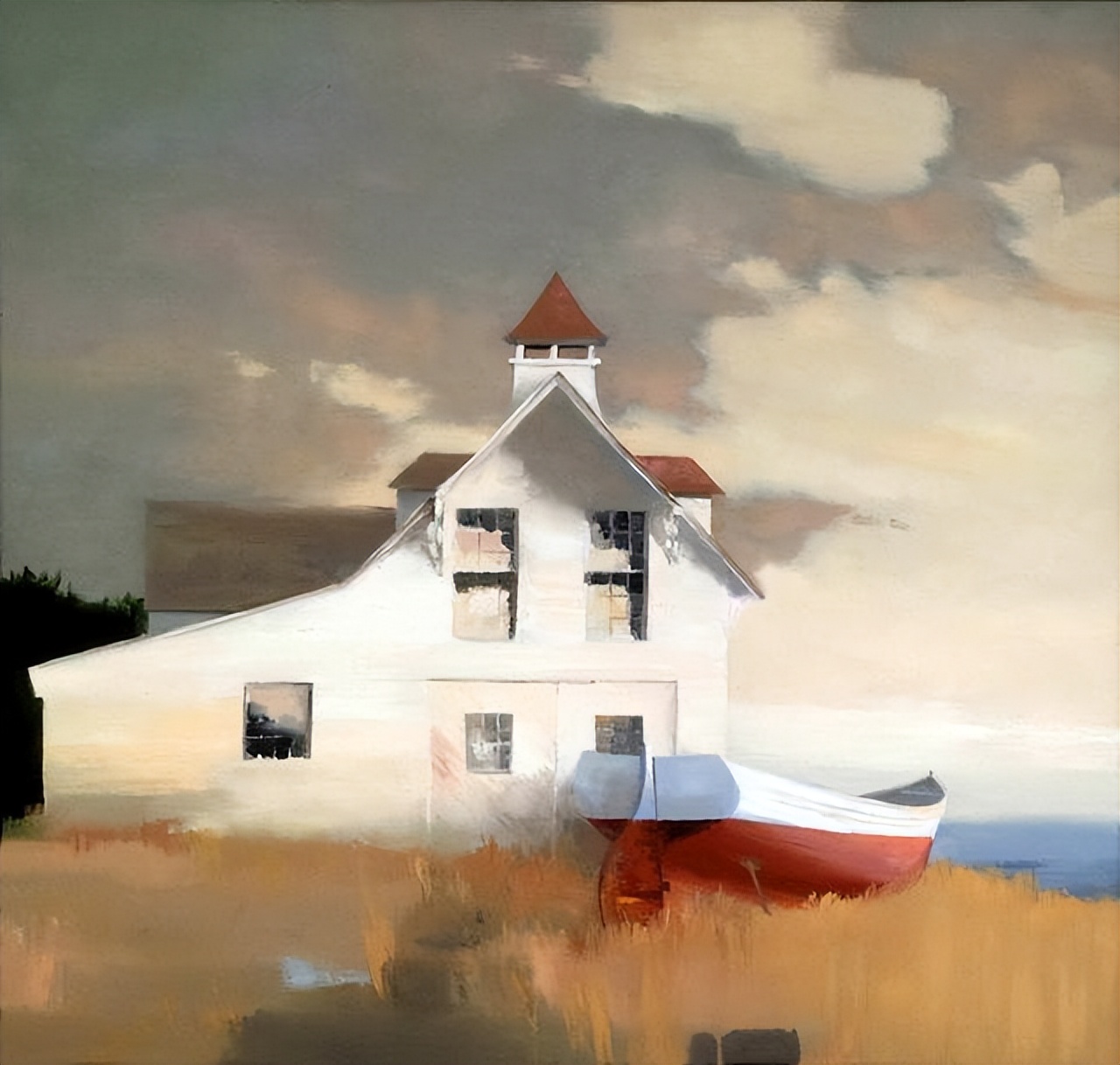 英国画家paul stone:极简恬静唯美的水彩风景欣赏