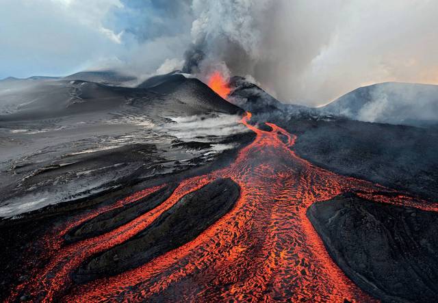 克罗诺基火山图片