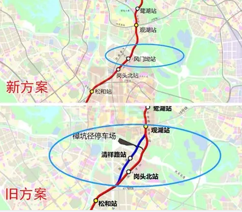 深圳地铁22号线高清图图片