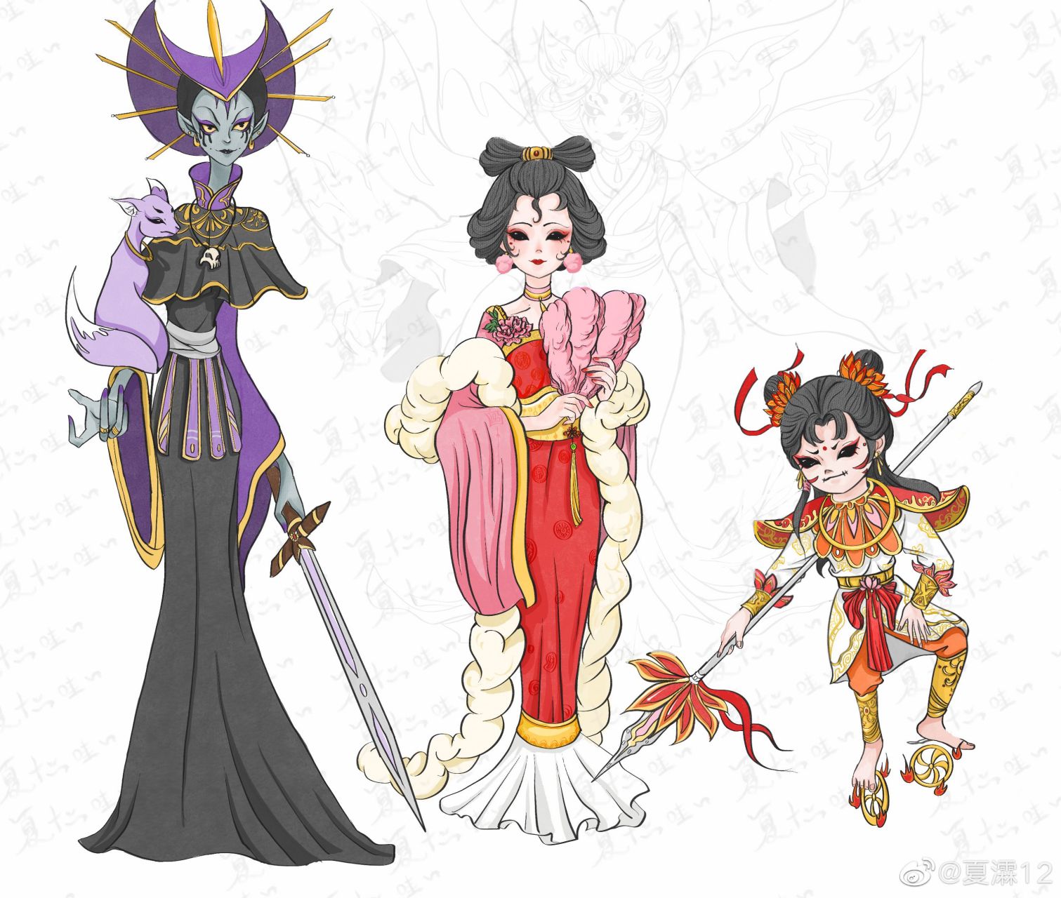 这石矶娘娘和妲己也太好看了!如果真的联动大家觉得怎么样呢?