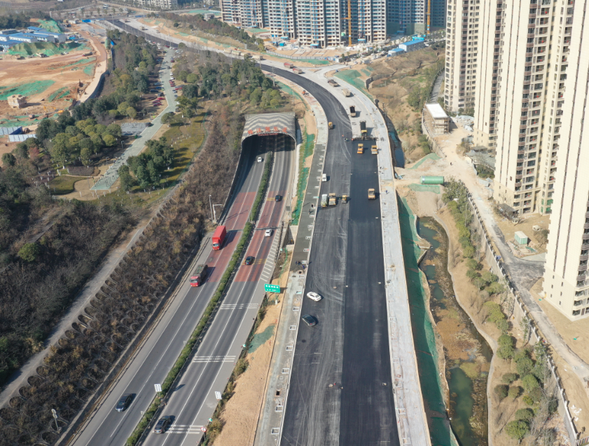 长沙梅浦联络线这一段,即将建成!