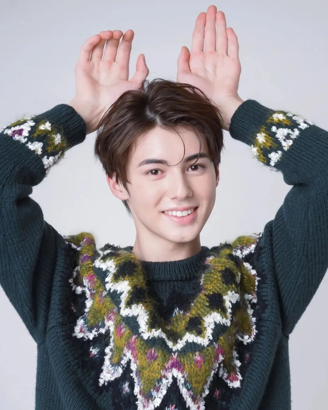 十七岁的日本男模 alex sho,好可爱的男孩子!