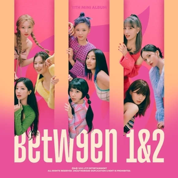 TWICE公开了新专辑“BETWEEN 1&2”的时间表