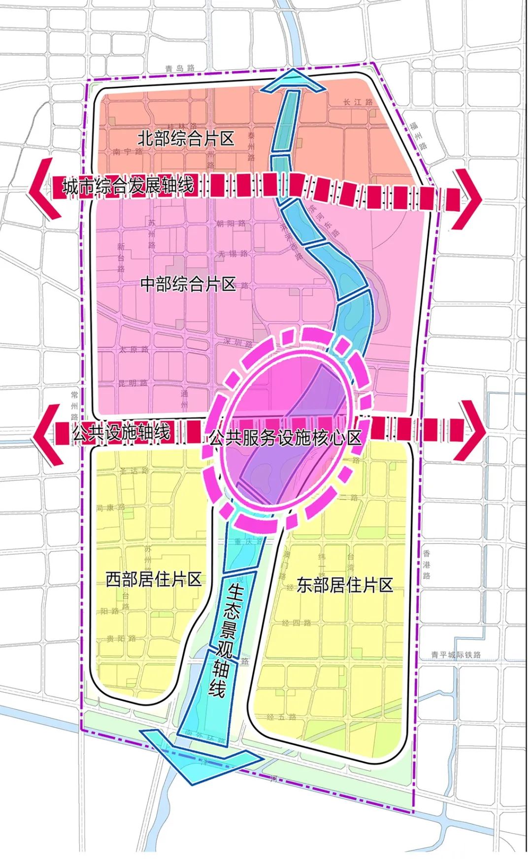 平度规划图 最新版图片