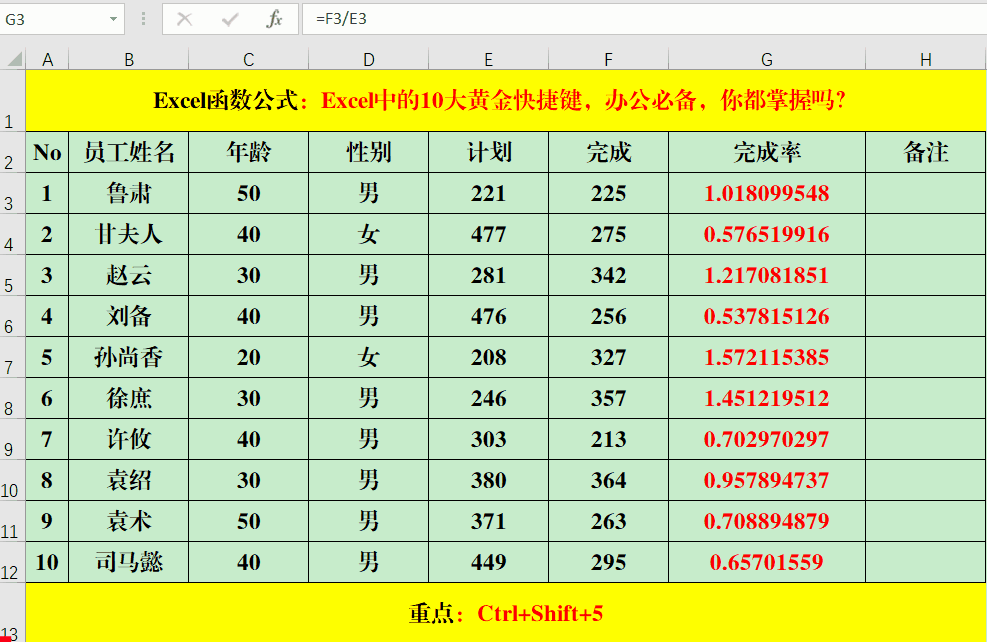 Excel 10 