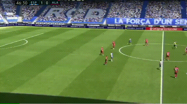 战术观察:武磊逐渐成为西班牙人进攻核心,两翼的发挥尤为重要