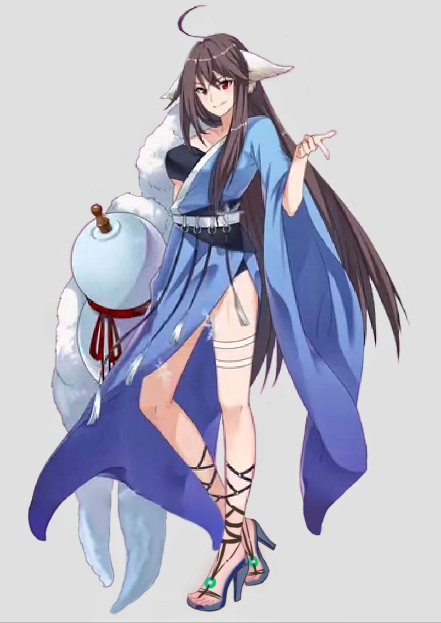 涂山雅雅&涂山容容,容雅好姐妹不分家 是被官方立牌制作方遗忘掉的一