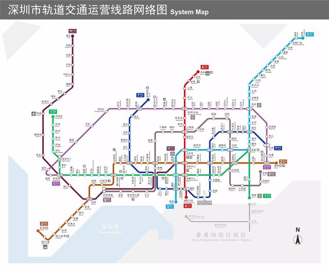 深圳地铁12号线:蛇口～南山中心区～宝安中心～航空城～大空港