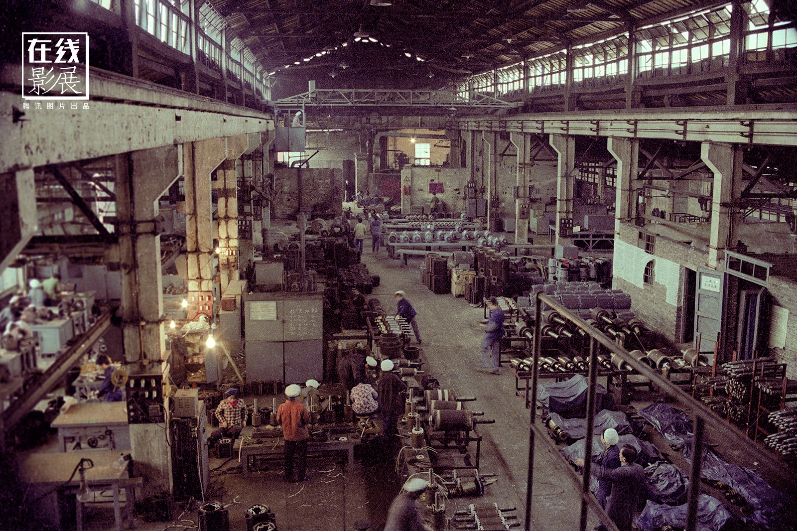 八十年代工厂车间图片