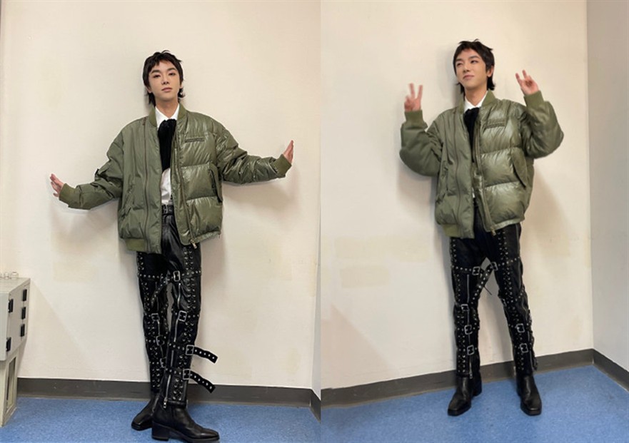 羽绒服穿好了也可以很时尚,看华晨宇的4套羽绒服打扮,好个性