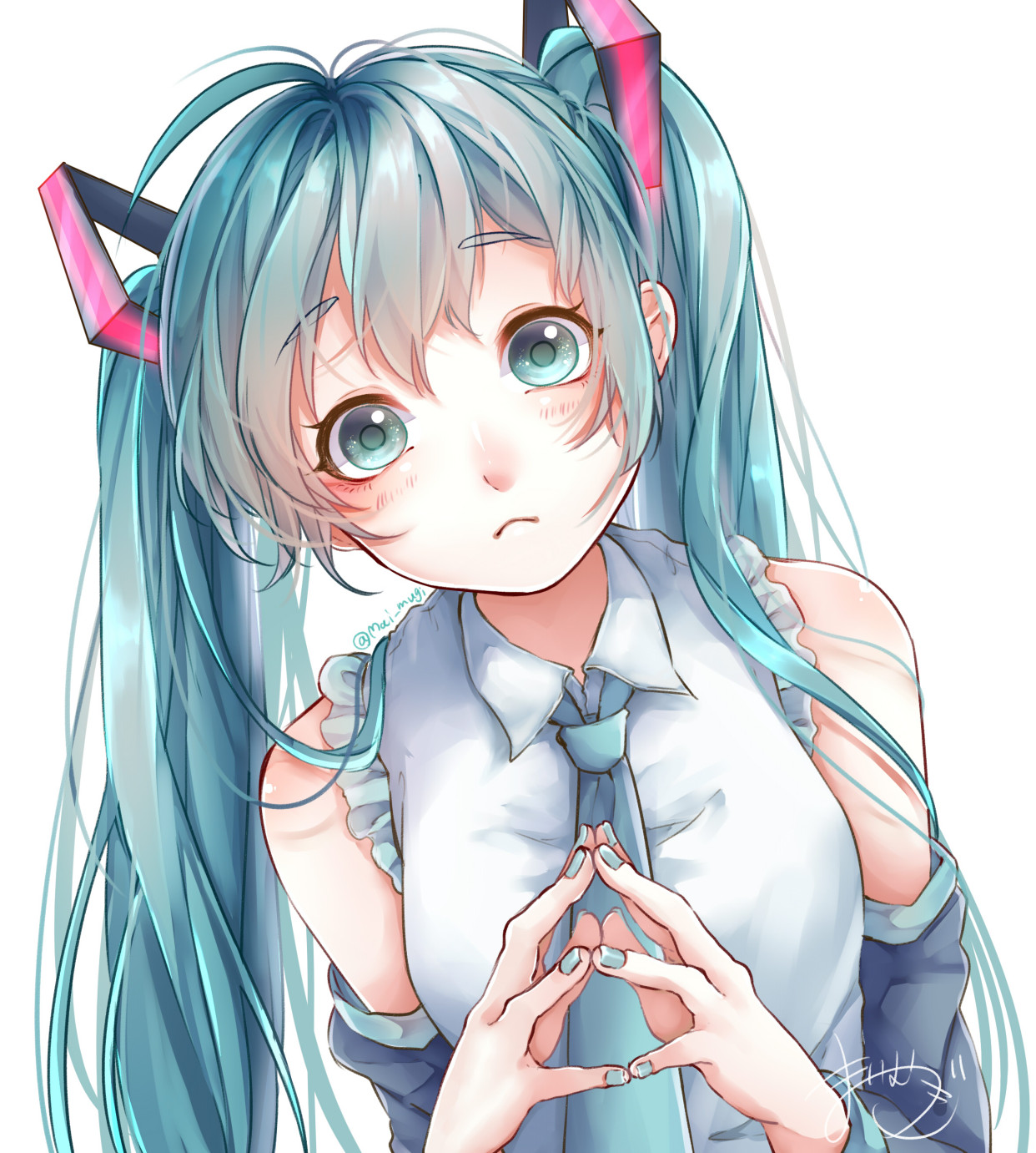 初音头像唯美梦幻图片